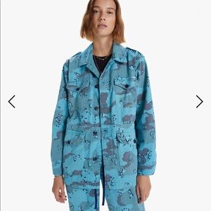 Mother Oversized Camo Jacket